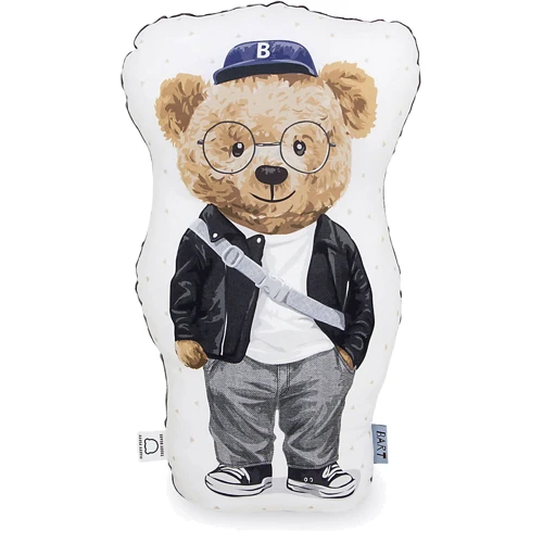 Подушка Ceba baby Cuddie Fluffy Puffy Bart сіра для хлопчиків (W-852-132-686): Виробник Ceba Baby
