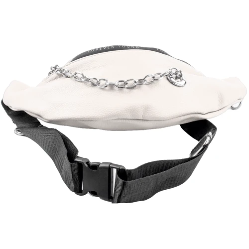 Женская поясная сумка Valiria Fashion белая (ODAXH-66001-11): Материал Искусственная кожа
