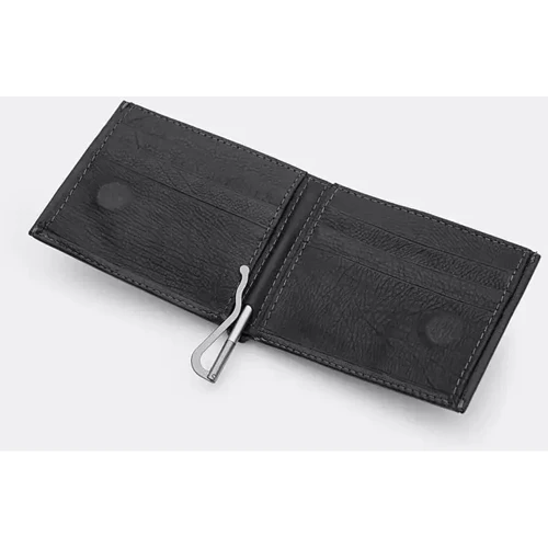 Мужское портмоне Ricco Grande черное (K1555-15bl-black): Материал Натуральная кожа