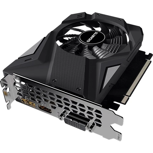 Видеокарта GIGABYTE GeForce GTX1650 4096Mb D6 OC (GV-N1656OC-4GD): Разрядность шины памяти, бит 128