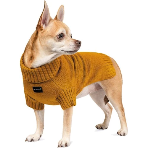 Светр для собак Pet Fashion Fluff розмір L гірчичний (4823082426768): Тип Свитеры