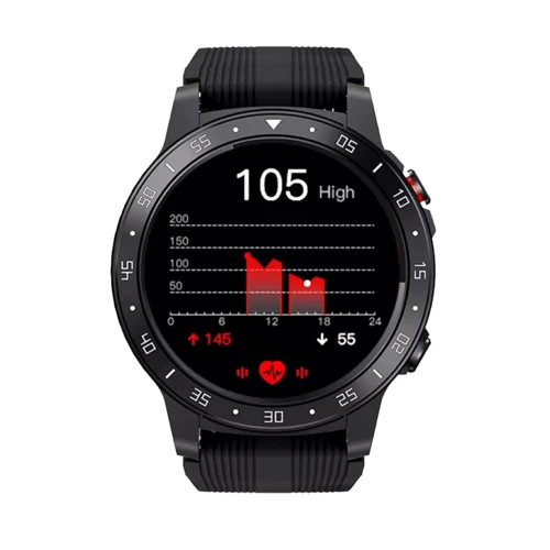 Смарт-часы North Edge Cross Fit 2 Black: Дисплей 1.3" IPS
