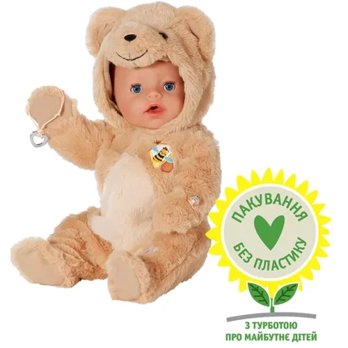 Пупс Baby Born Емма в костюмі ведмедика (837115)