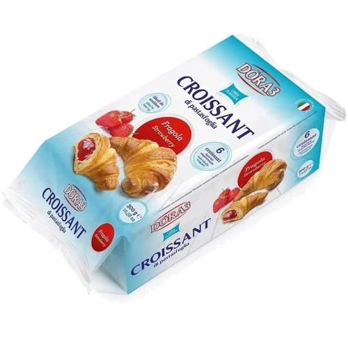 Круассаны Antonelli с клубничной начинкой 250 г (8002371000353): Вес нетто 250 г