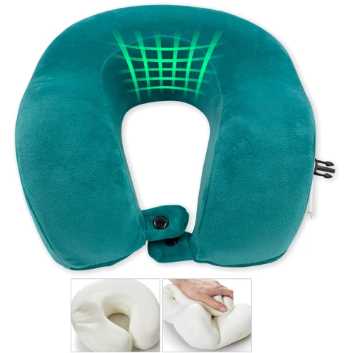 Подушка SoundSleep з піною мемори 31x32 см м'ятний (653590749417): Розмір, см 31x32
