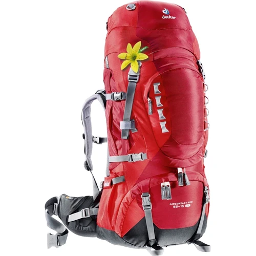 Рюкзак Deuter Aircontact PRO 55 + 15 SL Cranberry-Fire (33813)