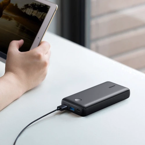 Внешний аккумулятор ANKER Power Bank PowerCore Select 20000mAh 2xUSB 3A Black (A1363G11) фото 8
