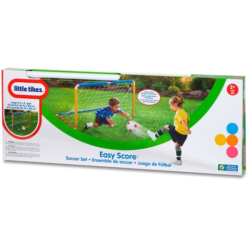 Ігровий набір Little Tikes - Мій перший футбол EASY SCORE (футбольні ворота, м'яч, насос) (620812M): Виробник Little Tikes