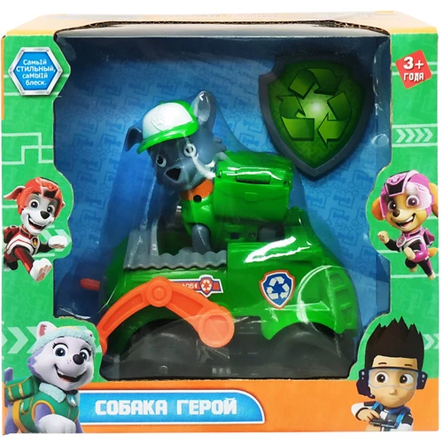 Ігровий набір "Щінячий патруль" Bambi 7780 фігурка 7см (Роккі)