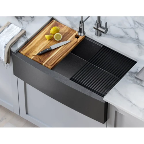 Кухонная мойка Kraus KWF210-33/PGM
