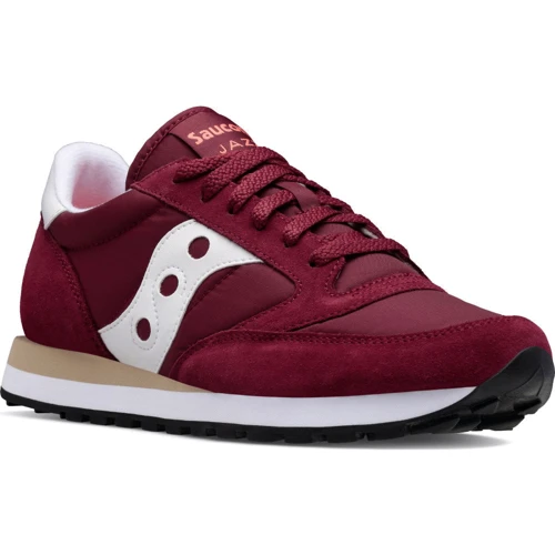 Кроссовки Saucony Jazz Original (2044-636s) 44 (11) бордовые натуральная замша демисезон: Размер 44