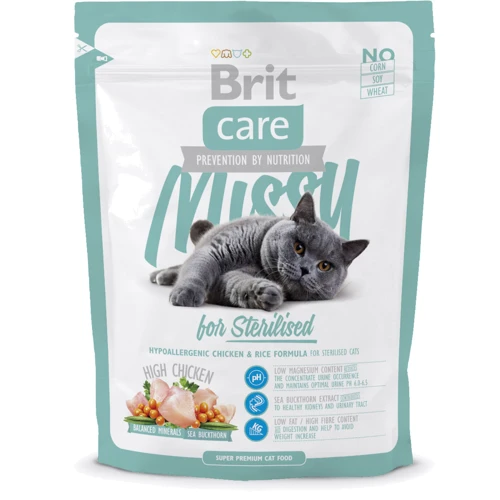 Сухой корм для стерилизованных кошек Brit Care Missy for Sterilised 400 г (8595602505746)