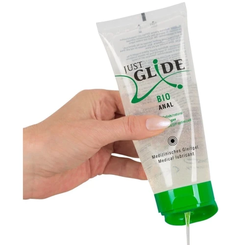 Веганская органическая анальная смазка на водной основе - Just Glide Bio Anal, 200 ml