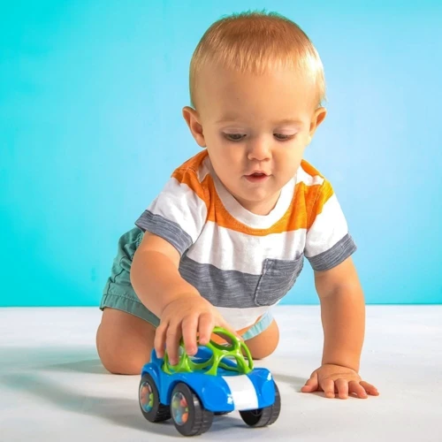 Игрушка-машинка Bright Starts Rattle & Roll голубая (81510.02)