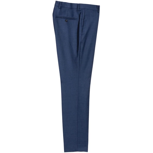 Брюки H&M 4878065 54 синие: Фасон Классика