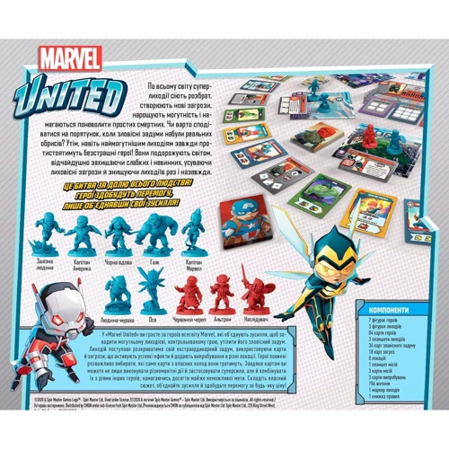 Настільна гра Geekach Games Marvel United: Українське видання фото 5