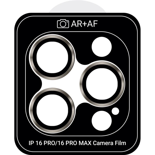 Защитное стекло для iPhone ArmorStandart Pro Natural Titanium for Camera iPhone 16 Pro / 16 Pro Max (ARM81423
