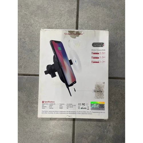 iWALK Car Holder Wireless Charger Air Vent Lucanus Black (CML001) (Тримачі та док-станції) (78477024) Stylus Approved: Виробник iWALK