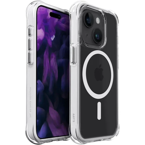Чехол для iPhone LAUT AERO PROTECT MagSafe Clear (L_IP23C_AP_W) for iPhone 15 Plus фото 5