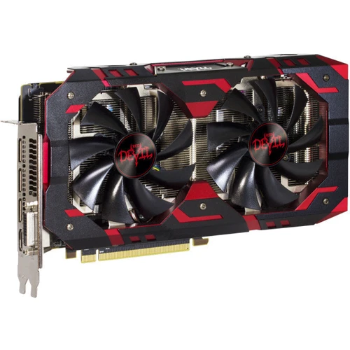 Видеокарта PowerColor Radeon RX 590 Red Devil 8GB (AXRX590 8GB D5-3DHV2/OC): Объем памяти, Гб 8