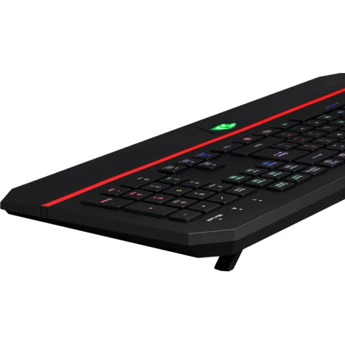 Клавиатура Redragon Karura2 RGB USB Black (78378): Тип клавиш мембранный