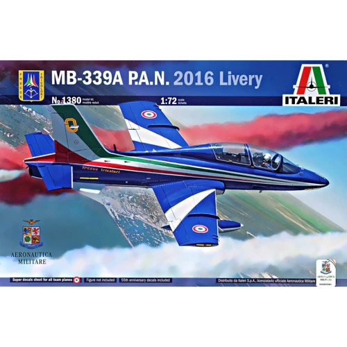 Учебно-тренировочный самолет ITALERI MB-339, 2016 г.