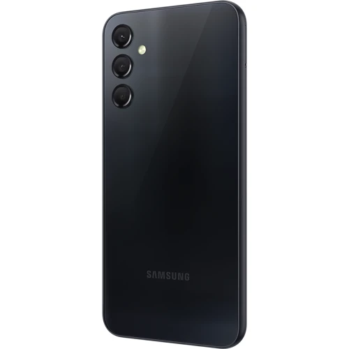 Смартфон Samsung Galaxy A24 8/128Gb Black A245F: Камера Тройная 50 Мп (f/1.8) + 5 Мп (f/2.2) + 2 Мп (f/2.4) / LED вспышка / HDR / Фронтальная 13 Мп (f/2.2)