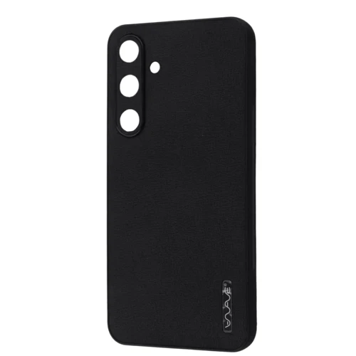 Чехол для телефонов WAVE Leather Case Black for Samsung S926 Galaxy S24 Plus