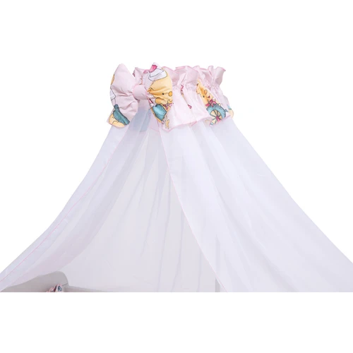 Комплект постельного белья Qvatro Gold RG-08 (медведи на кораблике) розовый (680938)