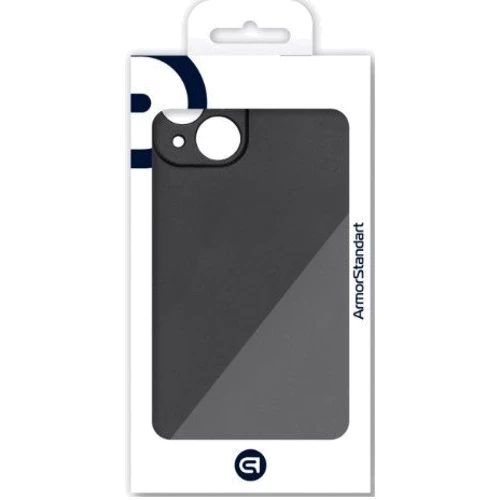 Чехол для iPhone ArmorStandart Matte Slim Fit Camera cover Black for iPhone 14 (ARM69486): Материалы Силикон