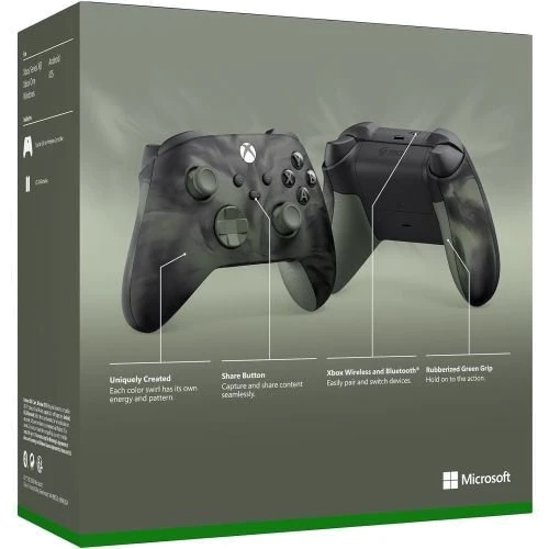 Аксесуар для приставки Microsoft Xbox Series X | S Wireless Controller Nocturnal Vapor (QAU-00103): Тип аксесуара Контроллеры