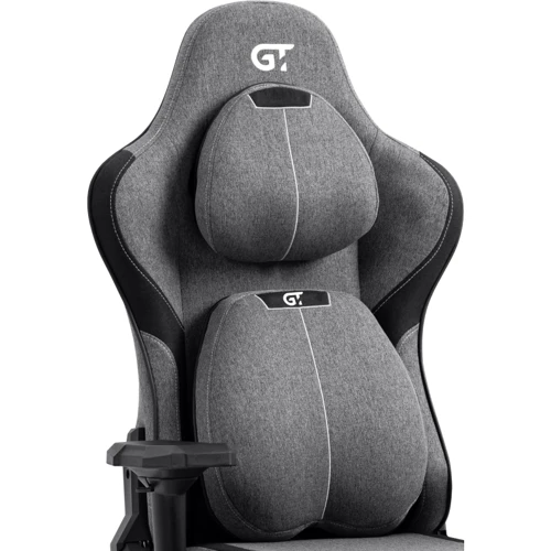 Кресло игровое GT Racer X-2308 Fabric Gray/Black фото 12