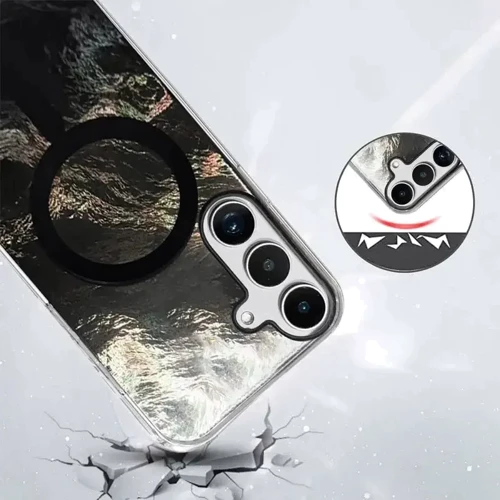 Чехол для телефонов Epik TPU Case Shiny Mountain MagFit Black for Samsung S711 Galaxy S23 FE