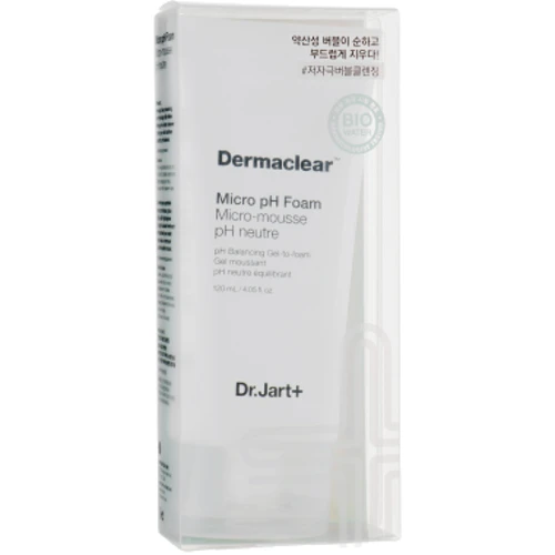 Dr. Jart+ Dermaclear Micro pH Foam Cleanser Гель-пенка для умывания восстанавливающая рН-баланс 120 ml