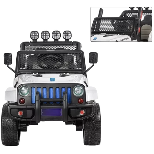 Дитячий електромобіль Джип Bambi Racer Jeep Wrangler (M 3237EBLR-1): Вид джип
