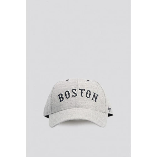 Бейсболка 47 Brand Storm Cloud Script Boston серая (B-STMCS02WHV-CC) фото 3