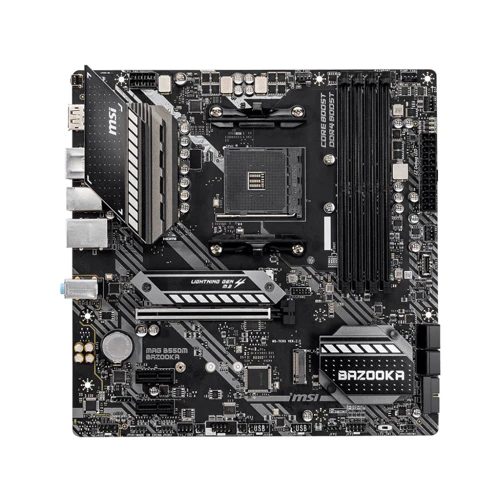 MSI MAG B550M Bazooka Socket AM4: Роз'єми на платі PCI Express x1, SATA 3.0, M.2
