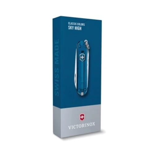 Мультитул Victorinox Classic SD Colors Sky High 58мм/7функций/синий прозрачный (0.6223.T61G): Количество функций 7