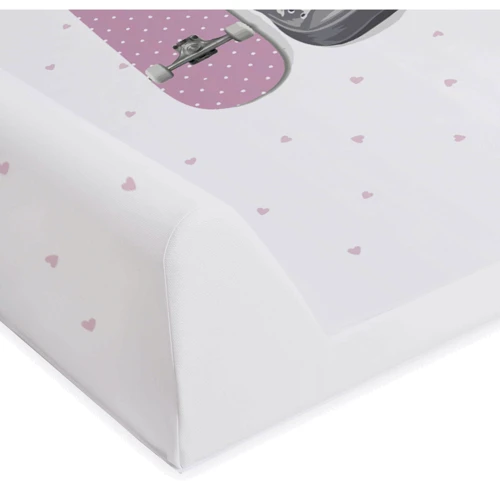 Пеленальная доска Ceba Baby Fluffy Puffy Lea 50x70 см рисунок (W-203-132-684)