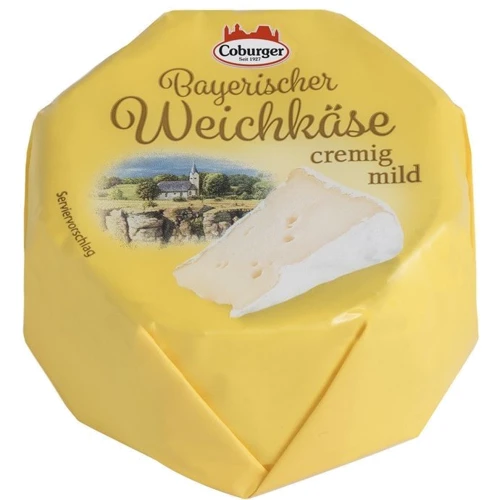 Сыр Coburger Bayerischer Weichkäse Cremig-Mild Сливочный 150 г (DLR12264)