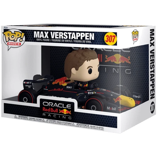 Игровая фигурка Funko POP! серии Формула-1 Макс Ферстаппен в машине (72617) фото 5