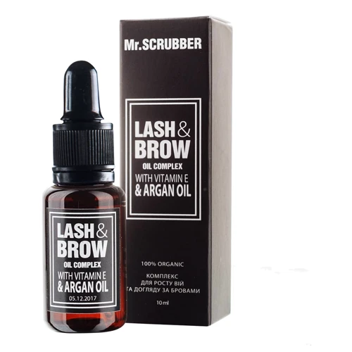 Mr.SCRUBBER Масло для бровей и ресниц Lash & Brow Oil Complex 10 ml
