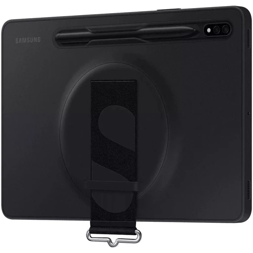 Аксессуар для планшетных ПК Samsung Strap Cover Black (EF-GX700CBEGRU) for Samsung T870/X700 Galaxy Tab S7/S8: Совместимость Galaxy Tab S8 2022 X700, Galaxy Tab S7 T870