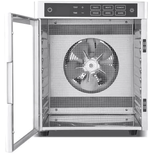 Сушарка для фруктів та овочів Tekhniko DH-10F-SS (10 лотків 30х28 см)