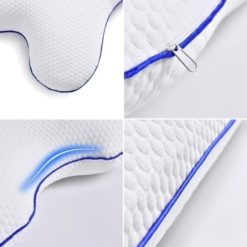 Подушка IDEIA Memory Foam ортопедическая бабочка 58х50х12 см (2200004315751) фото 6