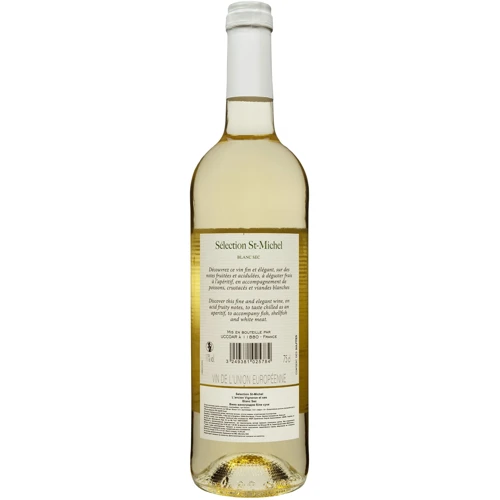 Вино Selection St-Michel Blanc Sec белое сухое 0.75 л (FSH_3249381025784): Страна производитель Франция