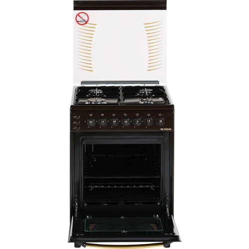 Газова плита Fresh F55G1/01 (Brown): Тип пристрою кухонна плита