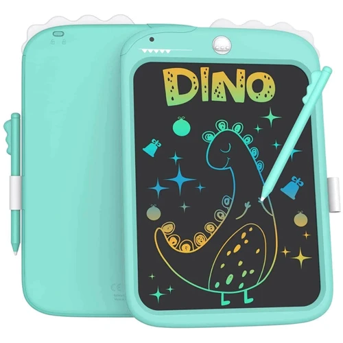 Детский LCD планшет для рисования Beiens Динозаврик 10” Multicolor синий (К1006blue)