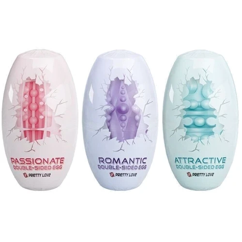 Набір з 15 шт мастурбаторів Pretty Love Double-Sided EGG, BI-014832H