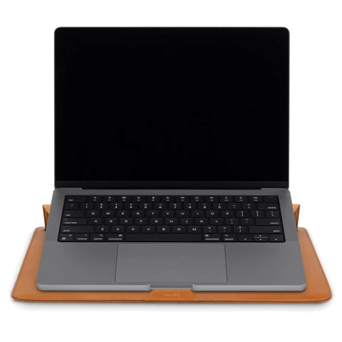 Moshi Muse Slim Laptop Sleeve Caramel Brown (99MO034752) for MacBook Pro 14" M1: Тип чехла чехол-карман